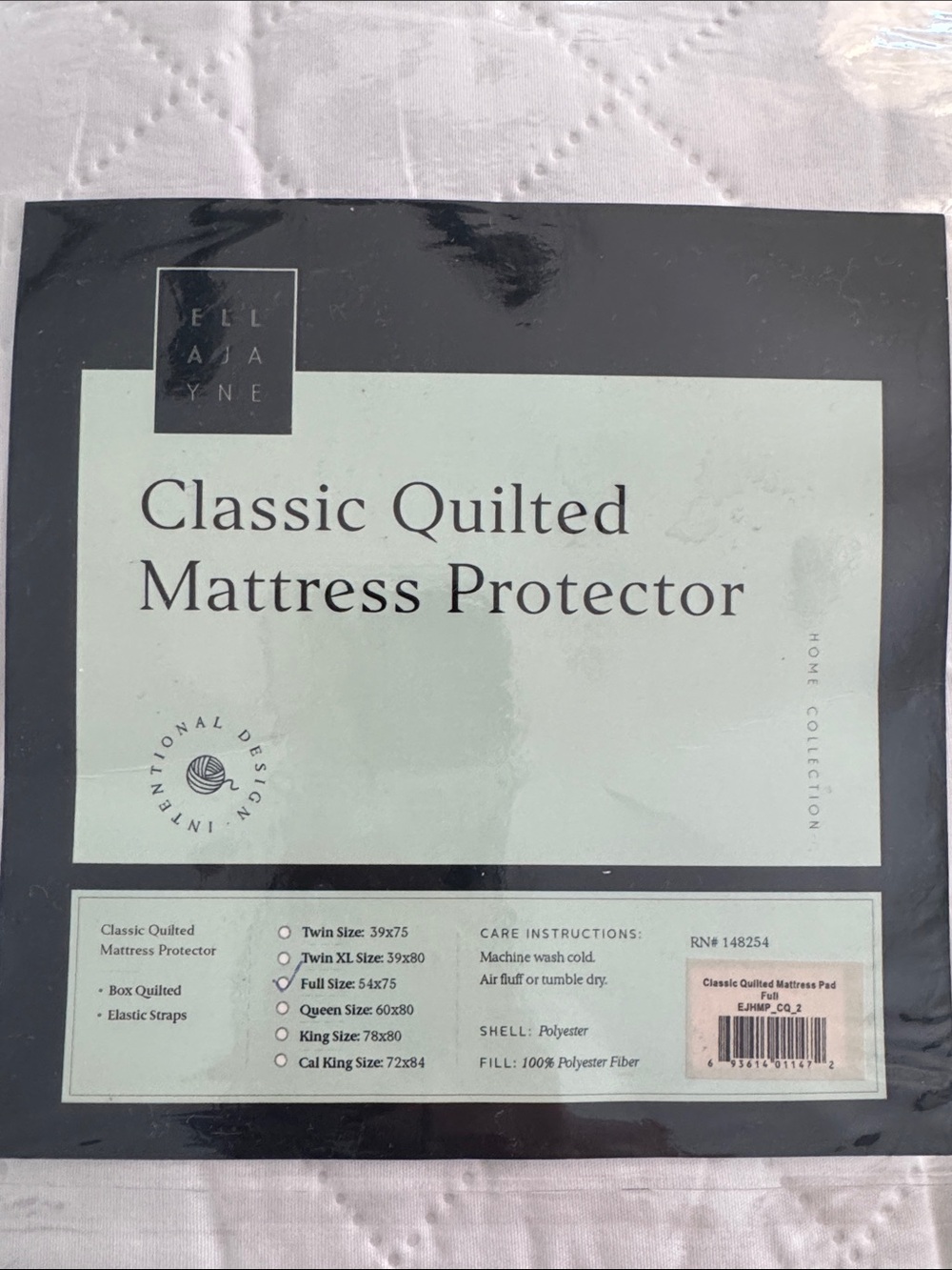 Ella Jayne Home Quilted Mattress Protector - Full